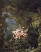 Jean Honore Fragonard the swing oil painting artist
